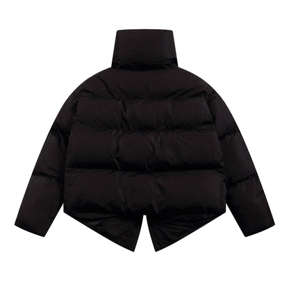 Fashion Brand Heavy Turtleneck Cotton Coat Jacket