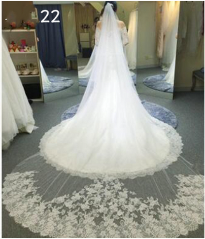 Bridal Wedding Dress Long Tail Luxury Super Fairy Wedding Veil