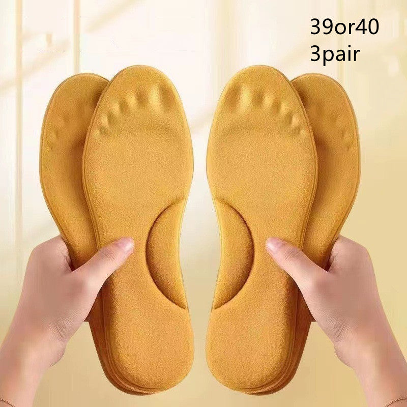 Constant Temperature Self Heating Insole Thickening