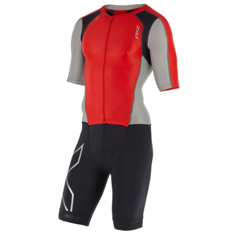 Men's Hot Sale Triathlon Cycling Jumpsuit Suit