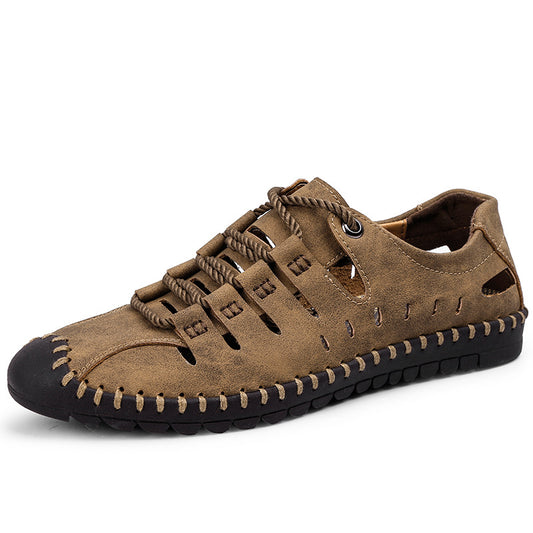 Comfortable Soft Sole Outdoor Casual Leather Shoes