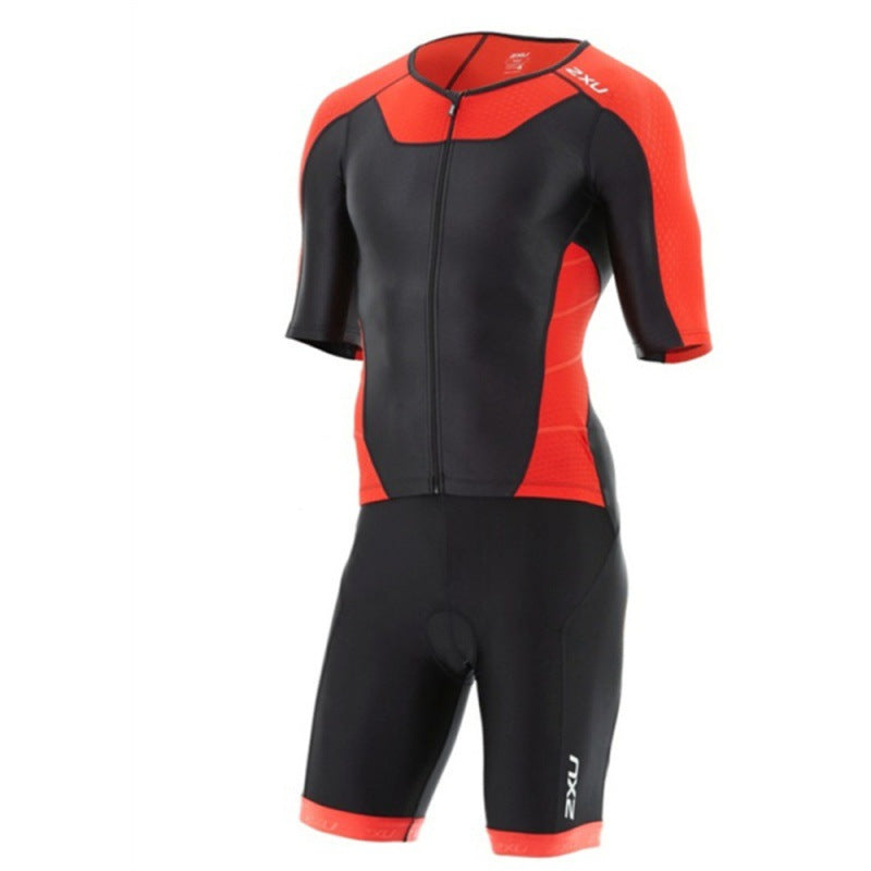 Men's Hot Sale Triathlon Cycling Jumpsuit Suit