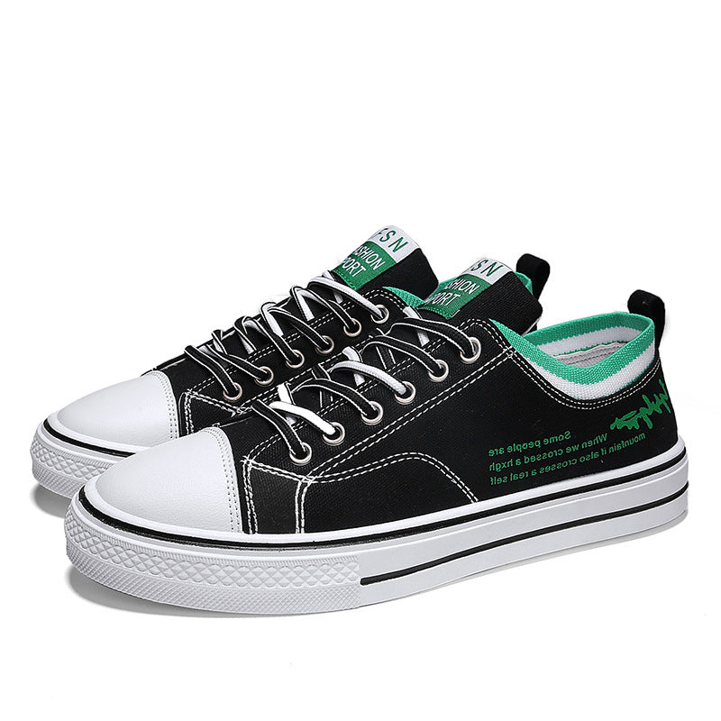 Primary School Youth Canvas Low-top Sneakers