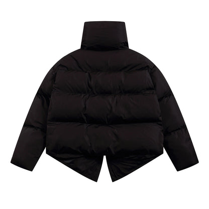 Fashion Brand Heavy Turtleneck Cotton Coat Jacket