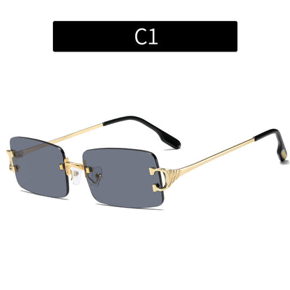 Special Frameless Trendy Men's And Women's Sun Glasses