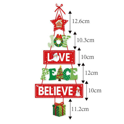 Christmas Decoration Door Width Hanging Decoration Party Decoration