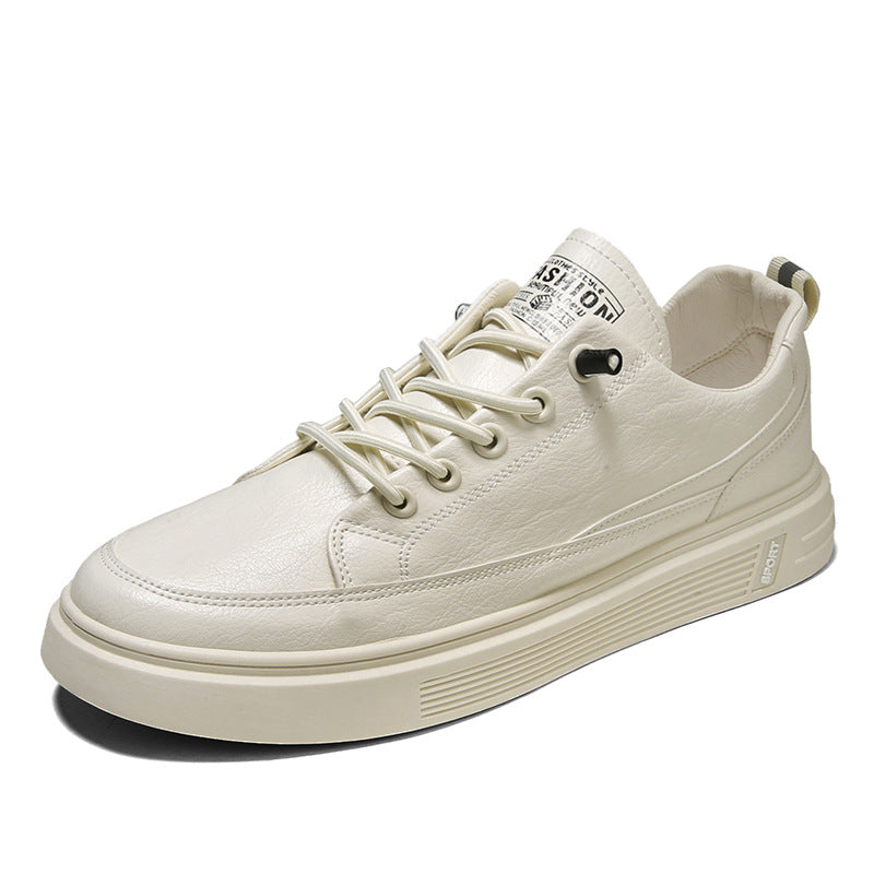 Korean Style Fashionable All-match White Shoes Men's Thin Casual Breathable Canvas Sneakers