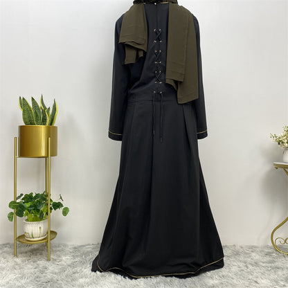 European And American Large Size Muslim Dress