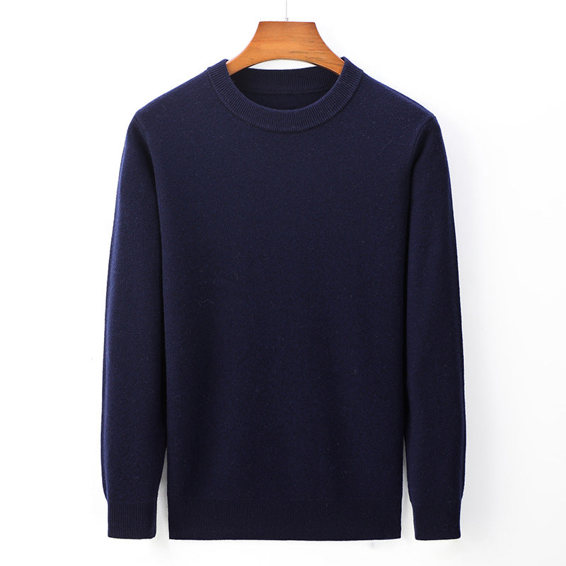 Men's Worsted Woolen Sweater Men's Thickened