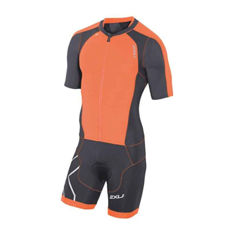 Men's Hot Sale Triathlon Cycling Jumpsuit Suit