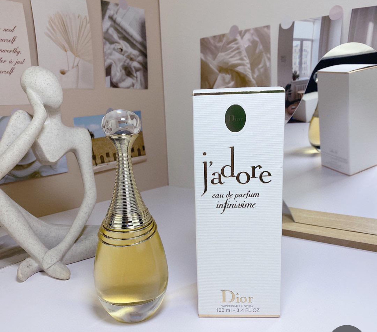 Jadore eau de parfum infinimme Dior VAPORISATEUR SPRAY 100 ml - 3.4 FL.OZ