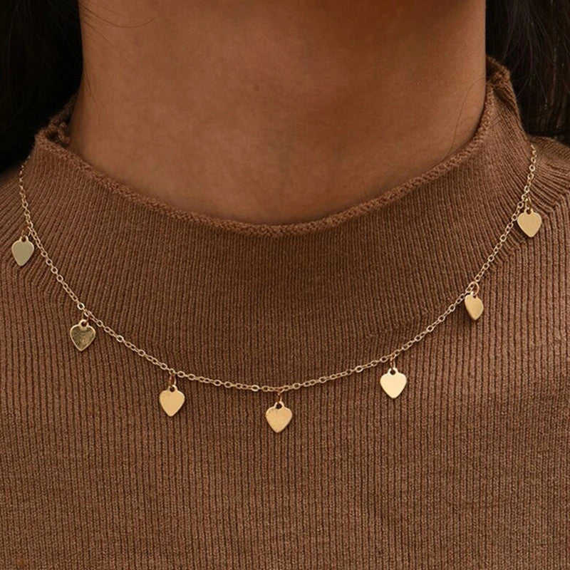 Women's Simple Metal Multi-layer Necklace