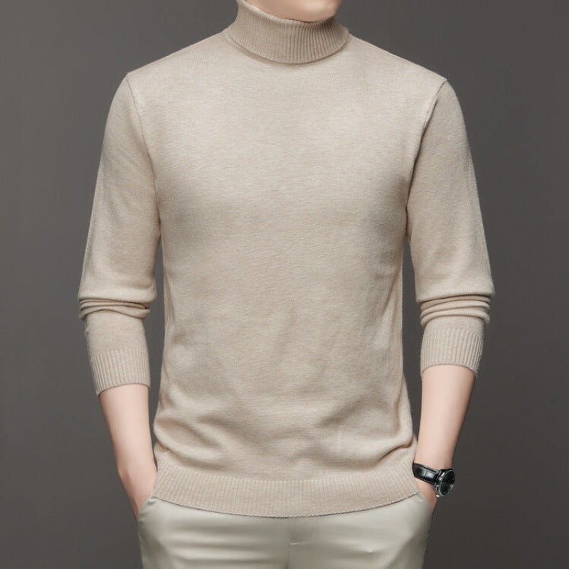 Men's Turtleneck Sweater Winter Thickening