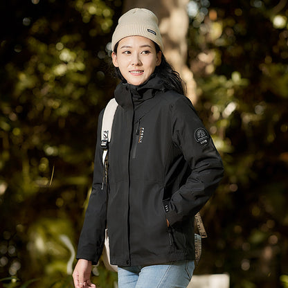 Three-in-one Removable Windproof Waterproof Jacket