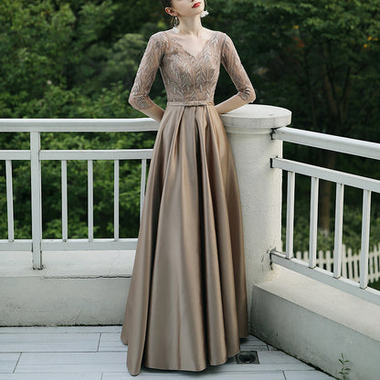 Banquet Party Elegant Evening Dress Women