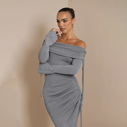 Women's Fashion Flared Sleeves Dress