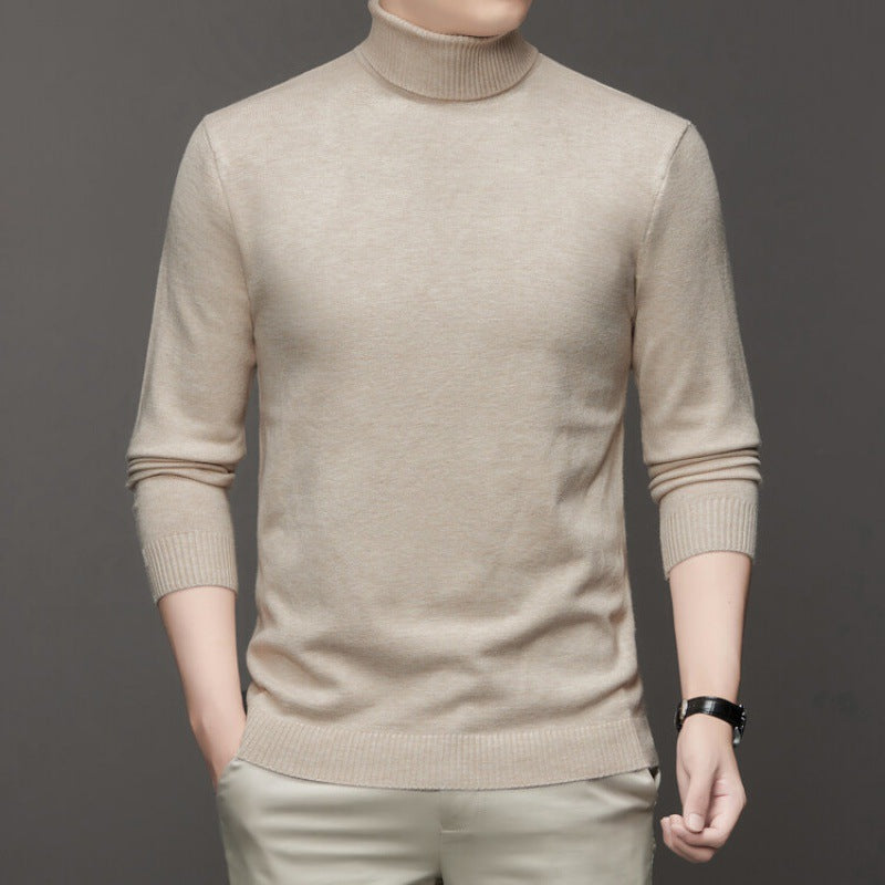 Men's Turtleneck Sweater Winter Thickening