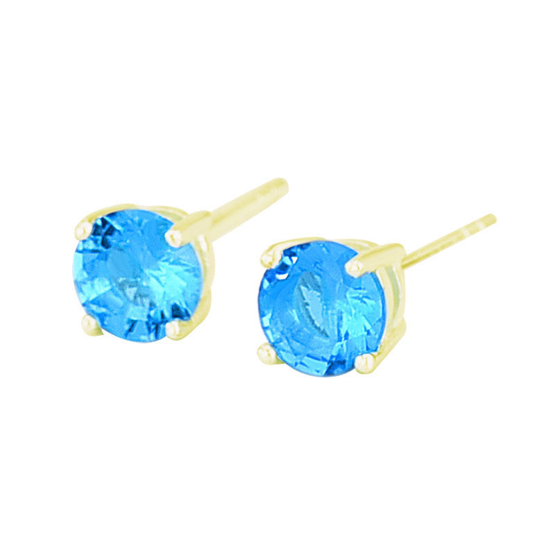 925 Sterling Silver High-grade Niche Zircon Stud Earrings