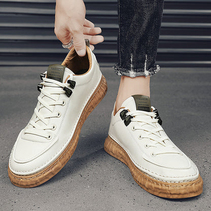 Sports White Shoes Breathable Men