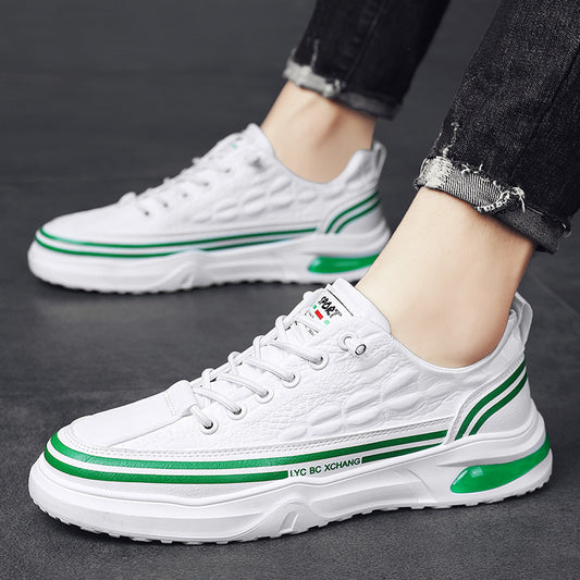 Youth Outdoor Sneakers Low-top Slip-on Casual Shoes Canvas White Shoes