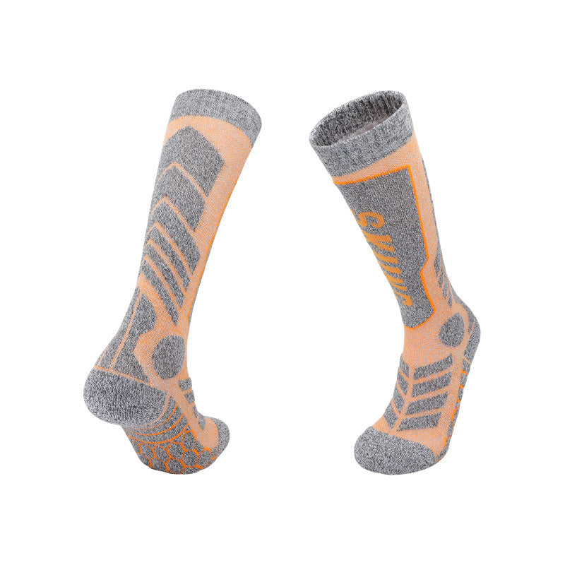 Winter Professional Ski Long Tube Warm-keeping Socks