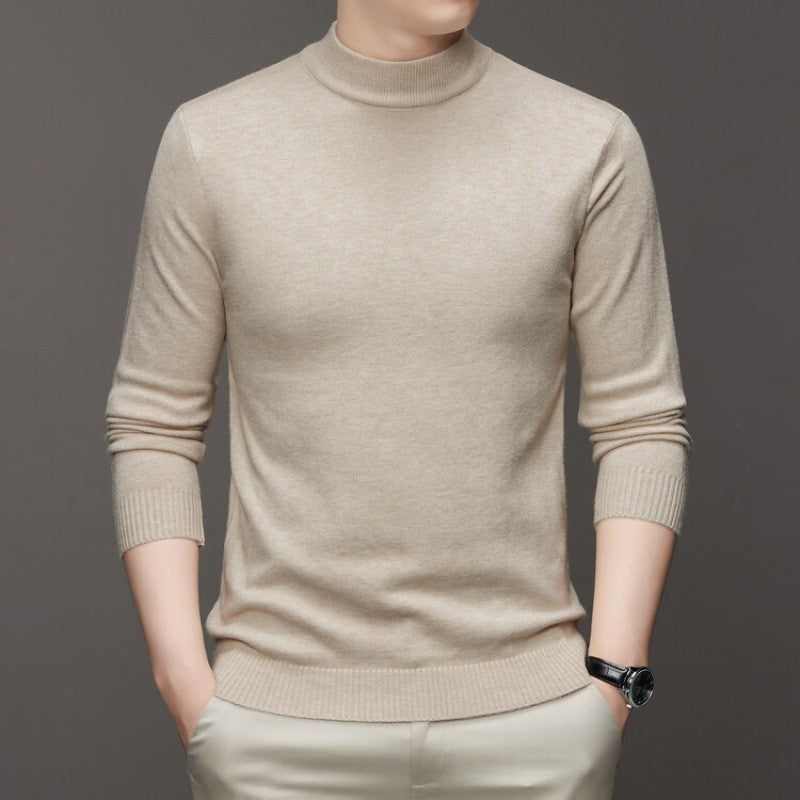 Men's Turtleneck Sweater Winter Thickening