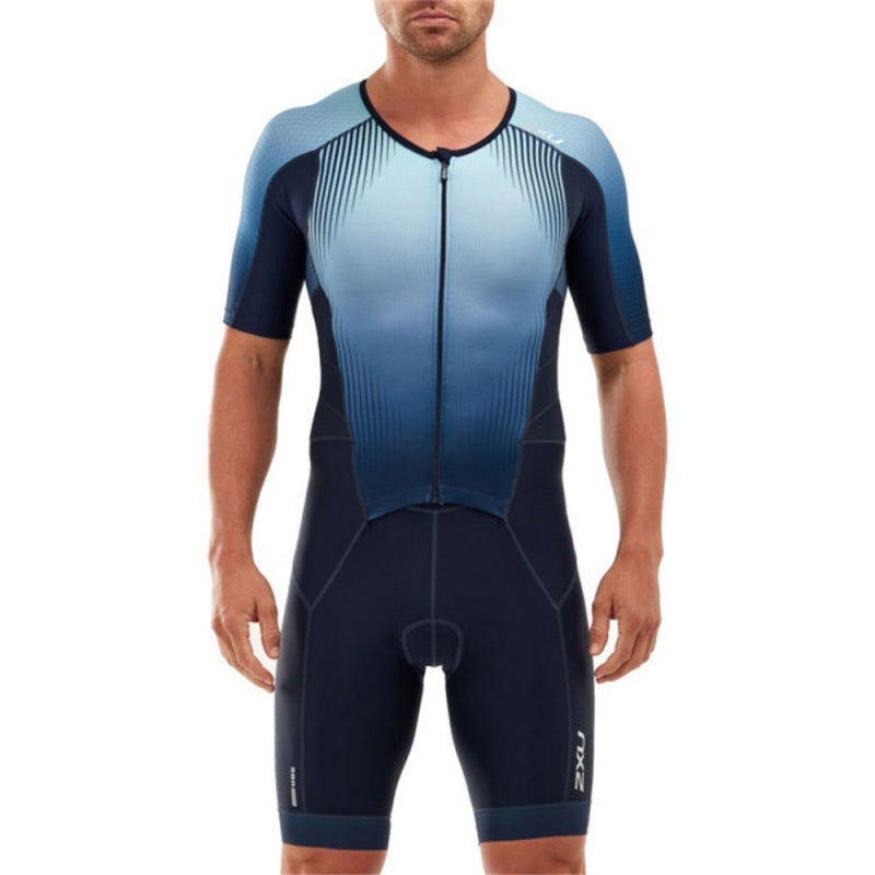 Men's Hot Sale Triathlon Cycling Jumpsuit Suit