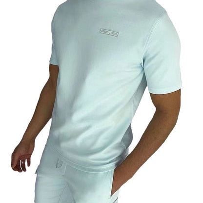 Men's T-shirt Casual Sports Multi-pocket Suit