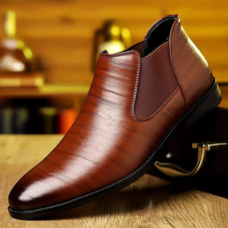 Men's Business Leisure Plus Size Leather Shoes