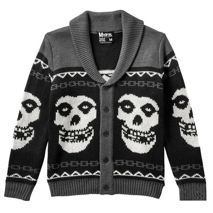 European And American Totem Y2g Fashion Fashion Brand Knitted Cardigan Sweater