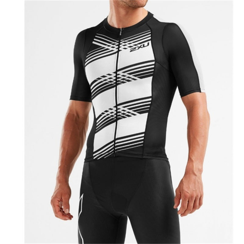 Men's Hot Sale Triathlon Cycling Jumpsuit Suit