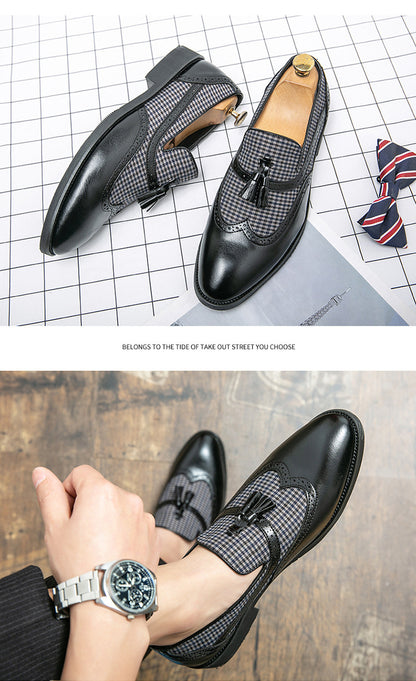 Men's British-style Business Casual Leather Shoes