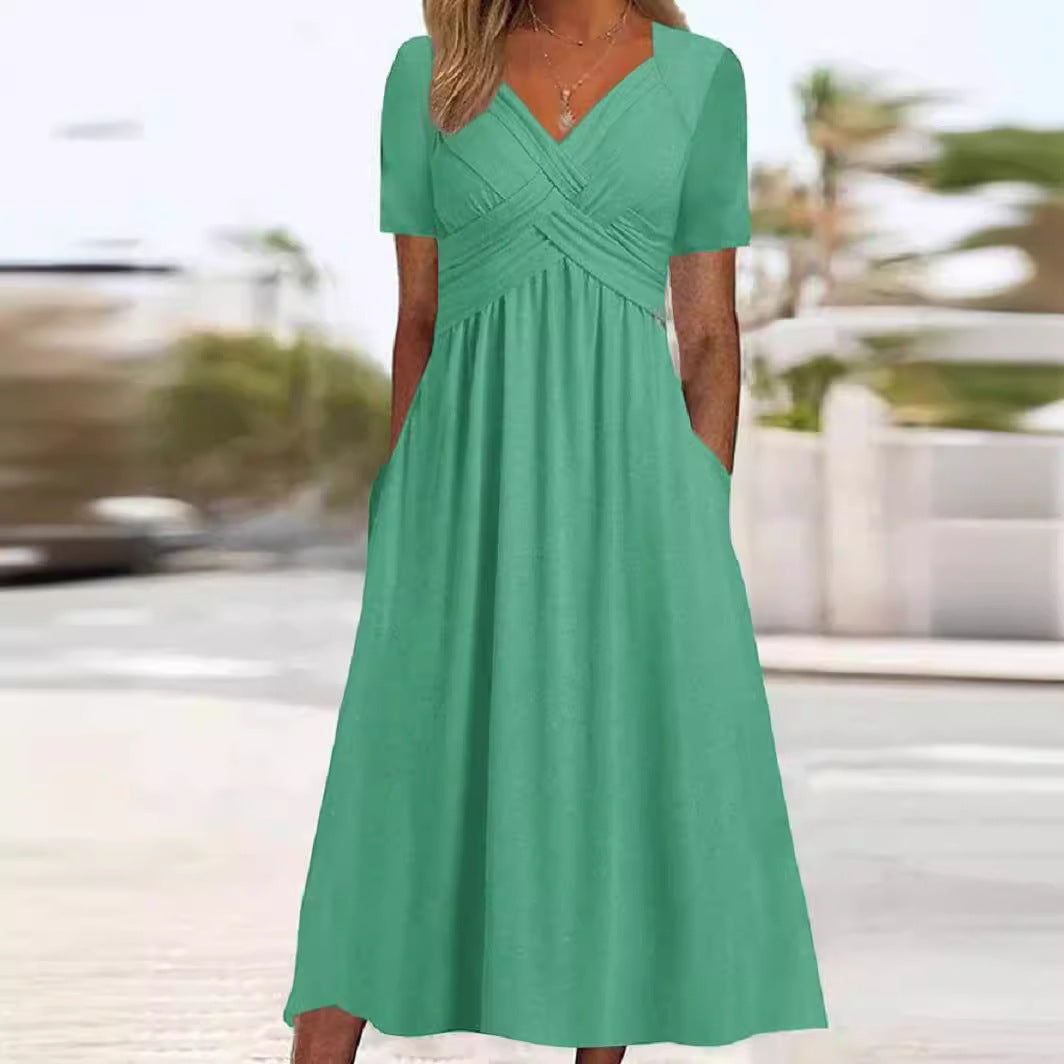 Women's Summer New Short Sleeve Special Dress