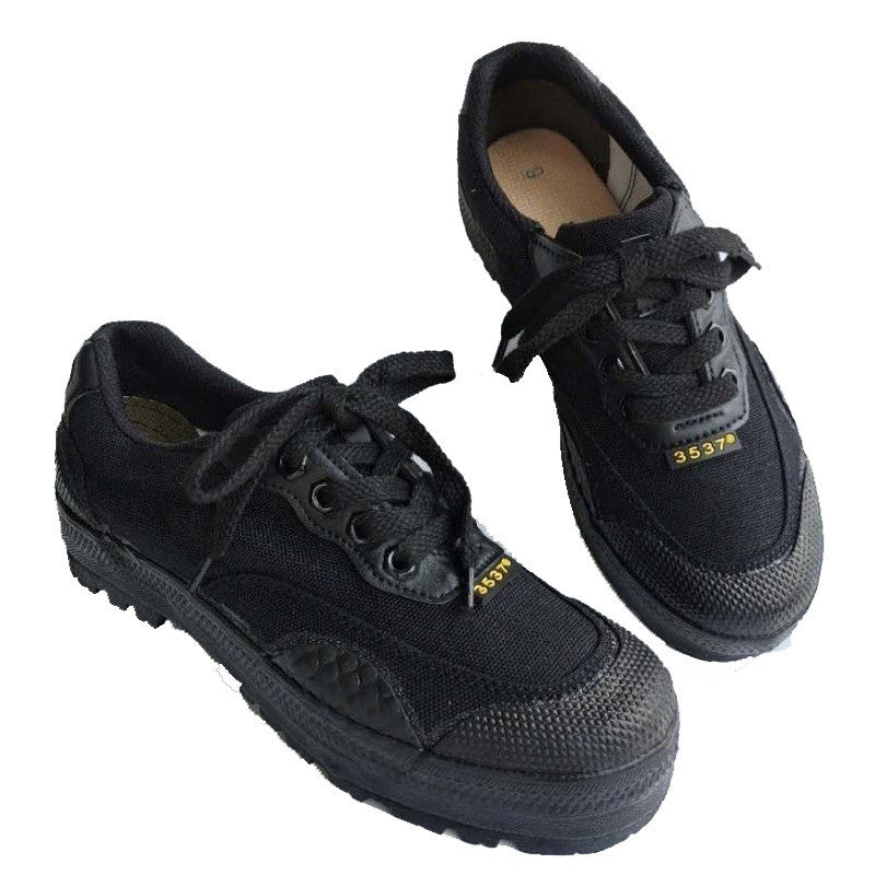 Jiefang Shoes Men's Breathable Wear Resistant Protective Shoes