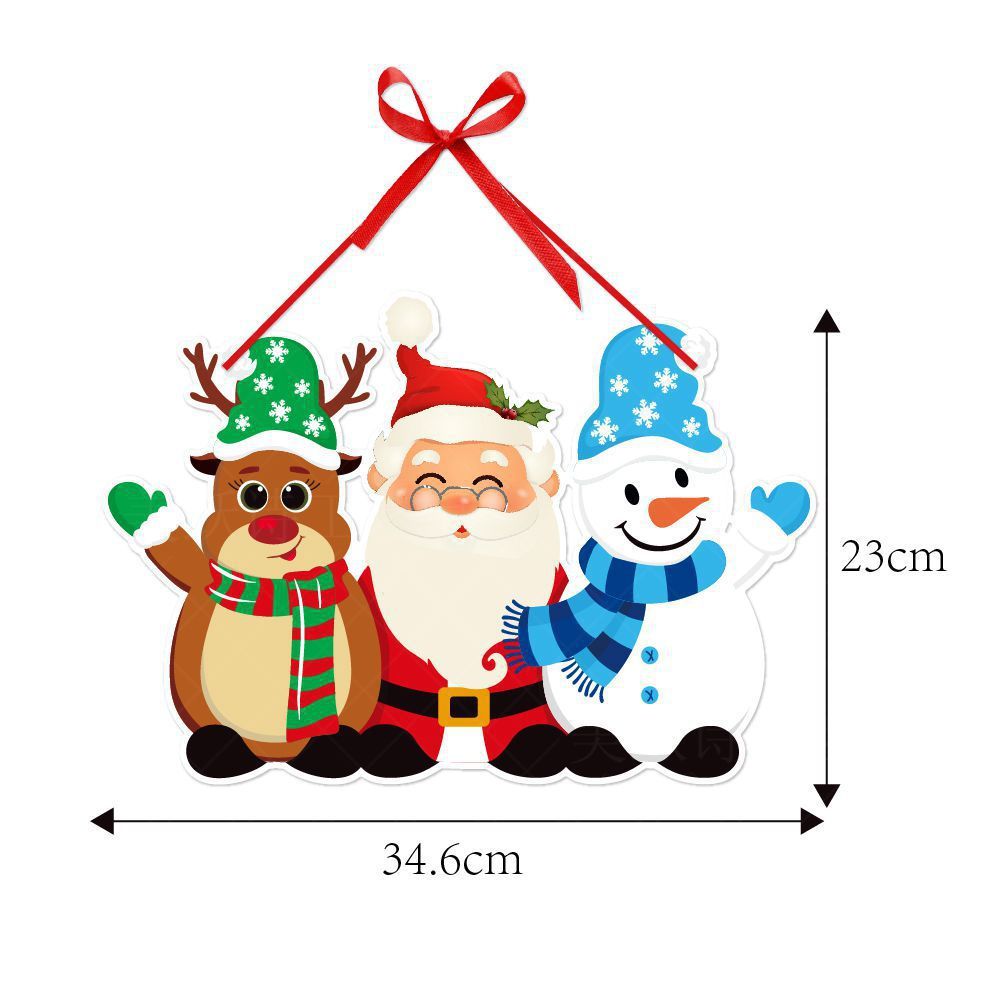 Christmas Decoration Door Width Hanging Decoration Party Decoration