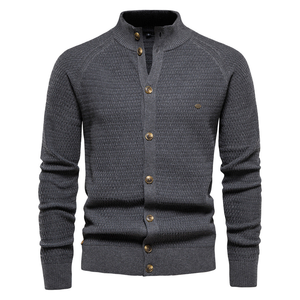 High Quality Business Autumn And Winter New Cardigan Men's Sweater