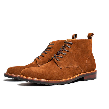 Bow Long Dream Desert Boots Men's Shoes For Fall Winter