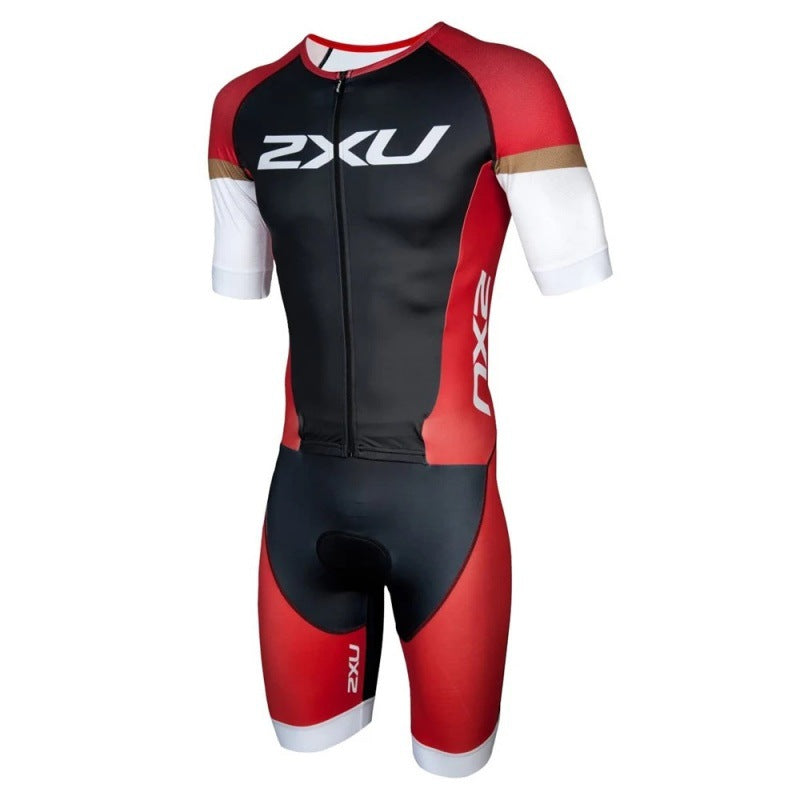 Men's Hot Sale Triathlon Cycling Jumpsuit Suit