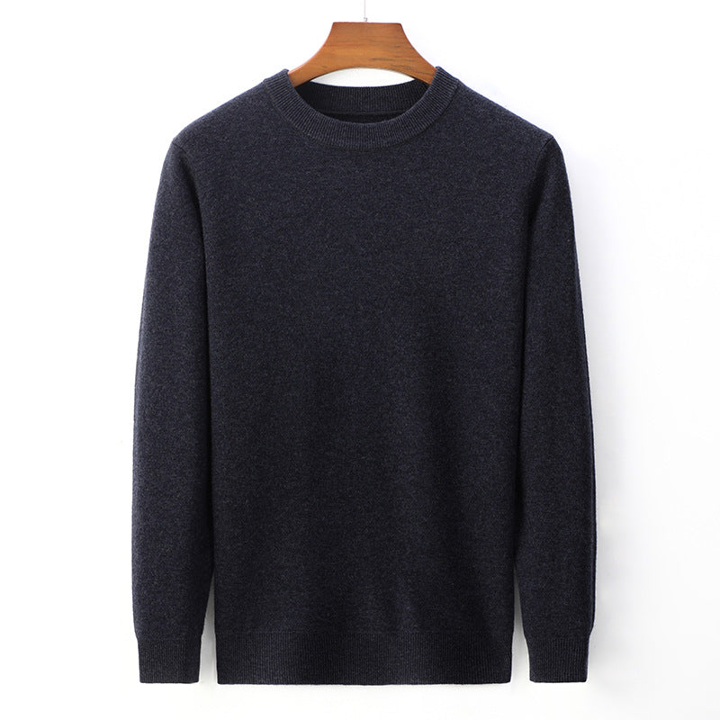 Men's Worsted Woolen Sweater Men's Thickened